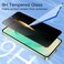 CROWNYX Privacy Screen Protector for Samsung S25 Plus with Easy Installation Kit, 9HTempered Glass, Anti-Spy, Dust-Free Installation,Anti-Fingerprint,Shatterproof,Scratch Resistant,Bubble-Free