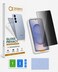 CROWNYX Privacy Screen Protector for Samsung S25 Plus with Easy Installation Kit, 9HTempered Glass, Anti-Spy, Dust-Free Installation,Anti-Fingerprint,Shatterproof,Scratch Resistant,Bubble-Free
