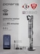 Polaris Cordless Electric Vacuum Cleaner PVCS 3005 WIFI IQ Home AS with dust collector, motorized mop, high-efficiency 800W inverter motor, color: Graphite