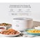 Cuckoo CR 0675F 6 Cup Uncooked Micom Rice Cooker 13 Menu Options: Quinoa, Oatmeal, Brown Rice &amp; More, Touch Screen, Nonstick Inner Pot 6 Cups - White