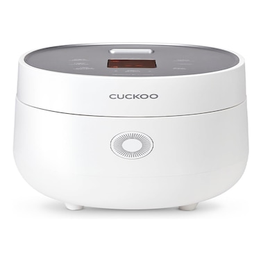 Cuckoo CR 0675F 6 Cup Uncooked Micom Rice Cooker 13 Menu Options: Quinoa, Oatmeal, Brown Rice &amp; More, Touch Screen, Nonstick Inner Pot 6 Cups - White