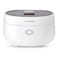 Cuckoo CR 0675F 6 Cup Uncooked Micom Rice Cooker 13 Menu Options: Quinoa, Oatmeal, Brown Rice &amp; More, Touch Screen, Nonstick Inner Pot 6 Cups - White