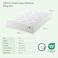 Zinus Cloud Memory Foam Mattress   King Size   Pressure Relieving Comfort    Fiberglass-Free  CertiPUR-US® Certified   Mattress in a Box   White   200L × 180W × 30H CM