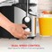 Russell Hobbs Juicer 800W with 1.1L Juice Container, 75mm Wide Feeding Tube, Dual Speed Control, Anti-Slip Feet, Pulp Container &amp; Steel Lock Arm, GS329 Black