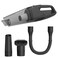 Russell Hobbs Handheld Vacuum Cleaner 70W with 2000mAh 11.1V Rechargeable Battery, 0.4L Dust Capacity, Type-C Charging &amp; Multi-Purpose Accessories, Black -V01