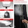جهاز بخار للملابس Russell Hobbs GS102 Aura - جهاز احترافي بقوة 2200 واط، مزود بخزان سعة 4 لتر، ووقت تشغيل يصل إلى ساعة ونصف، مع لوح كي وعمود تلسكوبي - إعدادان للبخار يناسبان جميع أنواع الأقمشة - اللون الأسود، طراز GS102.