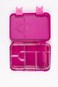 Cocobee-Bento Lunch Box, Bpa Free, Microwave Safe Removable Tray, 6 Adjustable Compartments, Leakproof, Lightweight, 22X15.5X5Cm, 1L, 3 Years+ - Dark Pink