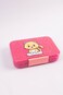 Cocobee Kitten Bento Lunch Box  &ndash; 6 Compartments, Leakproof, Microwave Safe, Lightweight &ndash; 1L &ndash; Age 3+(Pink Color)