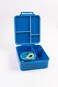 Cocobee Dino Tritan Bento Lunch Box With Food Jar, 4 Compartments, Leakproof &amp; Microwave Safe, 1.87L , Bpa Free &ndash; Ages 3+(Blue)