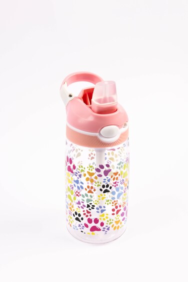 Cocobee Tritan Leakproof Water Bottle, 480Ml &ndash; Bpa Free, Push-Button Lid, Age 3+ (Pink)