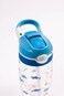 Cocobee Ocean Tritan Water Bottle &ndash; Bpa-Free, Push-Button Open, Leakproof &ndash; Blue