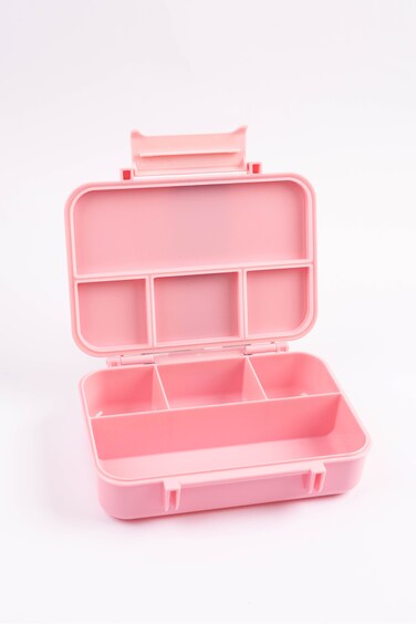 Cocobee Tritan Leakproof Bento Lunch Box &ndash; 4 Compartments, Bpa-Free, 585Ml, 3Y+, Pink