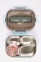 Cocobee Kids Oval Lunch Box    Non-Toxic, Food-Grade,  Design &ndash; Blue