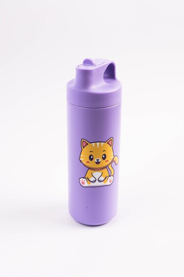 Cocobee Stainless Steel Vacuum Flask , 550Ml, Leakproof &amp; Odour-Free, Food Grade Material (3 Years+)&ndash; Purple