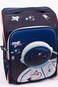 Cocobee-Stylish Astronaut Print Backpack, Adjustable Strap, Secure Zip, 14.9 Inches &ndash; Blue