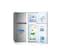 Generaltec 137L Double Door Refrigerator with Freezer - Energy Saving, 5-Year Compressor Warranty