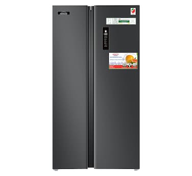 Generaltec French Door Refrigerator - Model GR850SBS 490L Capacity, No Frost Technology, Energy Saving Eco-Friendly, 5-Year Compressor Warranty
