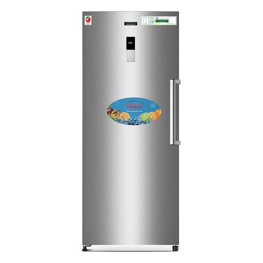 Generaltec Single Door Refrigerator - Model GRP510S, 360L Capacity, No Frost, Energy Saving, Eco-Friendly, 5-Year Compressor Warranty