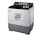 Generaltec 20KG Top Load Semi-Automatic Washing Machine - Twin Tub, 10KG Spin, Powerful Motor, Air Dry Spin, Spin-Dry Shower, Heavy Duty, Model GW2000K