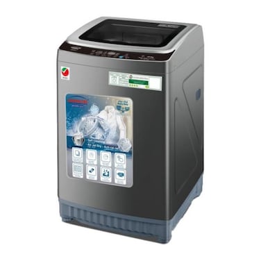 Generaltec 20kg Top Load Automatic Washing Machine - Model GWA20K, Air Jet Dry, Anti-Rat Net, Copper Motor, LED Display, Quick Wash - Metal Body