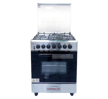 Generaltec GC60SF (60x60) Cooking Range - Full Safety, Thermostat, Self-Cleaning &amp; Ignition, Made in China