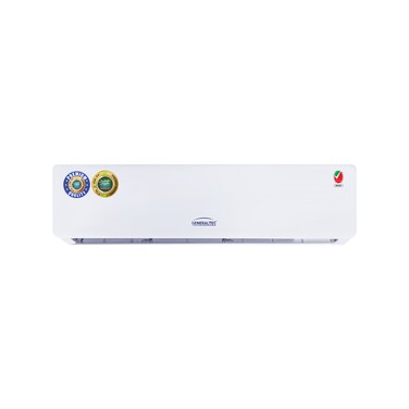 Generaltec 1 Ton Split Air Conditioner with Rotary Compressor T3 - 7 Years Compressor Warranty, 4-Way Swing, Golden Fin, Remote Control