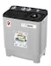 Generaltec 7/5 kg Twin-tub Semi-Automatic Washing Machine, Grey/Black, efficient Top-Load Washer with Lint Filter, Spin-Dry, GW850HD, 1 Year Warranty