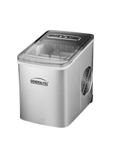Generaltec Ice Maker, Large Countertop Ice Maker With Ice Scoop, 12 kg Compact Self-Cleaning Clear Ice Maker, Best For Home/Kitchen/Bar/Party
