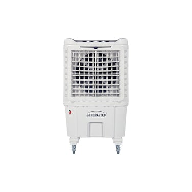 Generaltec Air Cooler with 6000mA&sup3;/H Air Flow, 60 L Water Tank, Effective Area: 25-50mA&sup2;, 3-5 L Water Consumption