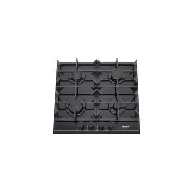 Generaltec Built-in Gas Hob, Tempered Glass Top Panel, 4 Burners, Automatic-Ignition System  Low Gas Consumption, 4 Control Knobs, Easy To Install GCBT604GF