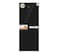 Generaltec Refrigerator with Bottom Freezer, Inverter Technology   10 Years Compressor Warranty, Tempered Glass Finishing, Black- Touch Control, No Frost, Model GR660GCMB