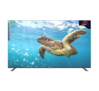 Generaltec 75 Inch Smart 4K Ultra HD QLED TV with WebOS, 2 Remote controls, Magic Remote, Cinema Screen Design 4K Ultra HDR, Smart Voice Control- GQLED75WOS