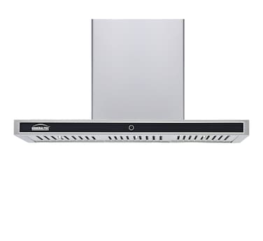 Generaltec 90cm Stainless Steel Kitchen Hood with Touch Control &ndash; 2-Layer Baffle Filter, LED Lights, Low Noise Operation, 1-Year Warranty   Model GH90P8B