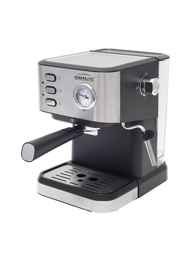 Generaltec Expresso Coffee Maker With 20 Bar High Pressure Pump And Cup Warming Function