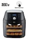 Generaltec Jumbo Size Air Fryer With Oven Function, Have Visible Window , LED Display With Touch Screen, Rapid Air Circulate System With 16 Liter Of Capacity