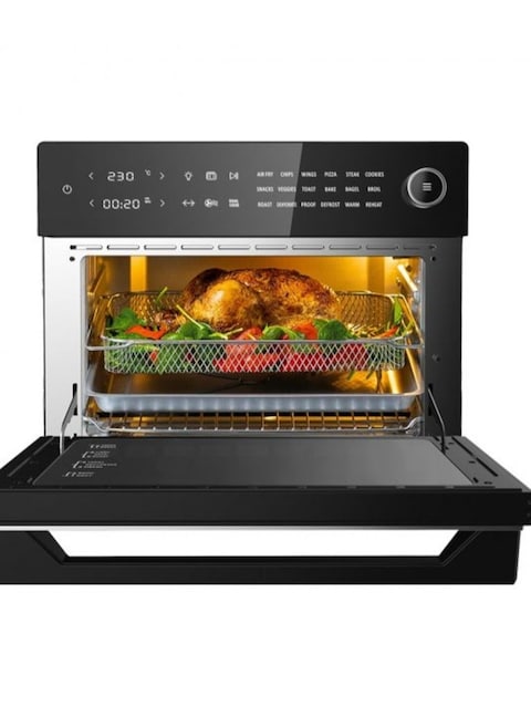 Generaltec 30L Air Fryer Oven With Visible Window And Special Dual Cook Function, 7 Accessories, 18 In 1 Smart Large Air fryer