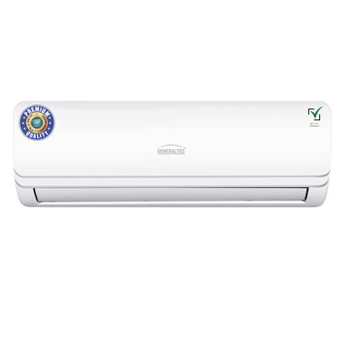 Generaltec 1 Ton Split Air Conditioner &ndash; T3 Rotary Compressor, Fast Cooling, 4 Way Swing, Golden Fin, Energy Efficient, 5 Years Compressor Warranty &ndash; Model GSAC12NS , 1 Year Full Warranty