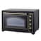 Generaltec 75L Electric Toaster Oven with Rotisserie Grill &amp; Convection Fan, Double Glass Door, 2800W Power, 100-250&deg;C Temperature Control, 60 Minute Timer, Large Capacity Oven for Baking, Roasting &amp; Grilling - Model GOT101BR - 1 Year Warranty