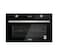 Generaltec GBO90TF15 90cm Built-In Gas Oven &ndash; Black Glass, Convection &amp; Rotisserie, LED Display, Double Heatproof Glass Door, 1-Year Warranty