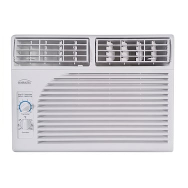 Generaltec 1 Ton Window Air Conditioner 12000 BTU &ndash; Rotary Compressor, R410A Refrigerant, Turbo Cooling, Low Noise, Golden Fin Condenser   Model GWAC12R4   1 Year Warranty &amp; 5 Year Compressor Warranty