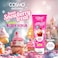 Cosmo Delicious Sweet Snowberry Treat With Shea Body Scrub For Men &amp; Women 275ml, Exfoliating Body Scrub, Hydrating &amp; Nourishing, Sugar Scrub, Berry Scent, Dead Skin &amp; Deep Cleansing, All Skin Types