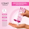 Cosmo Delicious Marsh Mallow With Shea Body Scrub For Men &amp; Women 275ml, Exfoliating Body Scrub, Hydrating &amp; Nourishing, Sugar Scrub, Vanilla &amp; Sweet Marshmallow Fragrance, Dead &amp; Deep Skin Cleansing