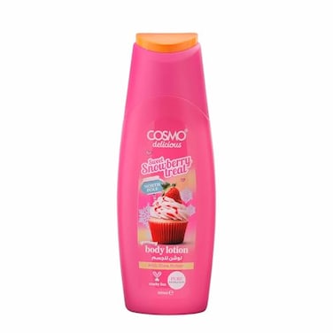 Cosmo Delicious North Pole Sweet Snowberry Treat With Shea Butter Pure Hydration Body Lotion 400ml, Hydrating &amp; Nourishing, Non Greasy, Light Weight, Fast Absorbing Lotions, For All Skin Types