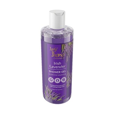 Lady Diana Lavender Shower Gel, Relaxing &amp; Calming Body Cleanser, 500 ml