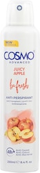 Cosmo Be Fresh Body Anti-Perspirant Deodorant Apple 250ml, Long-Lasting Sweat &amp; Odor Protection With 48-Hour Freshness and Invigorating Apple Fragrance For Men