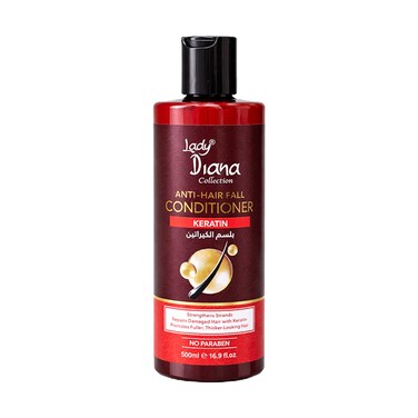 Lady Diana Keratin Conditioner, Smooth &amp; Silky Hair Care, 500 ml