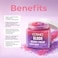 Cosmo Body Care Slush Sugar Scrub Berry Fresh 450g, Exfoliating &amp; Moisturizing Body Scrub, Removes Dead Skin, Softens &amp; Smoothens, Refreshing Fruity Berry Fragrance For Luxurious Skincare