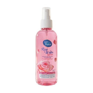 Lady Diana Rose Water, Refreshing Facial Toner &amp; Skin Hydration, 200 ml