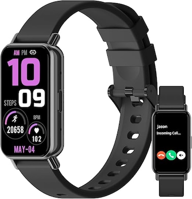 PEJE Smartwatch,Smart Watch for Men(Answer/Make Calls)1.45&rdquo; HD Display,120+ Sport Modes,IP68 Waterproof Fitness Watch, with SpO2/Heart Rate/Sleep Monitor,Smartwatch Compatible Android iOS BLACK