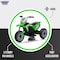 Lovely Baby Honda Battery Operated Power Riding Kids Motorcycle LB 955, Three Wheel Ride-on Motorbike, 1-3 Years - Green